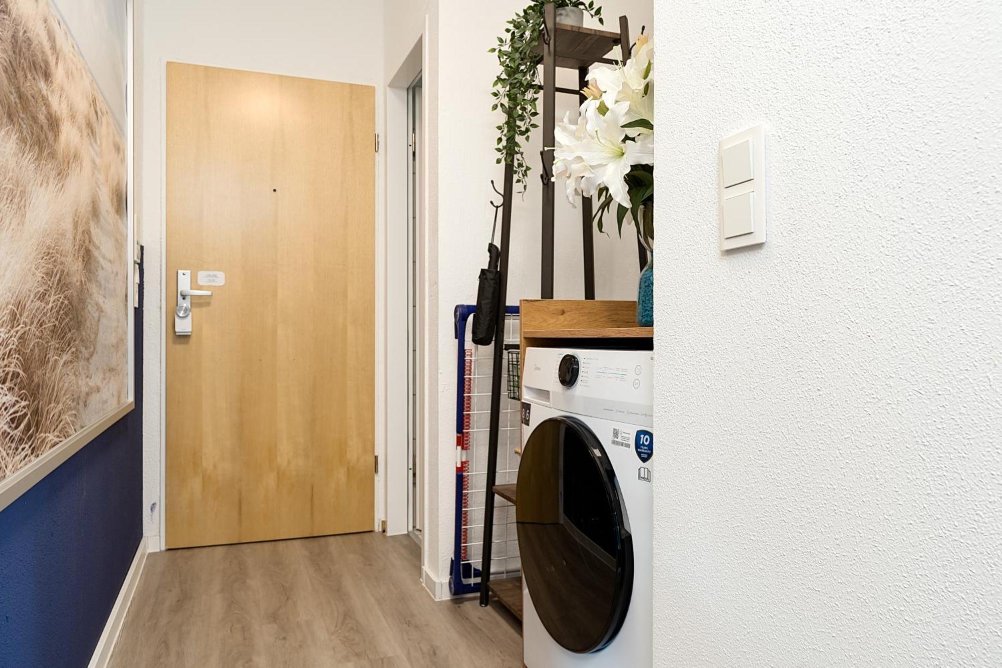 Federnest - Luxus-Studio - Kingsize Boxspringbett - Home-Office Mit Monitor Und Drucker - 11 Min Hbf ドゥイスブルグ エクステリア 写真